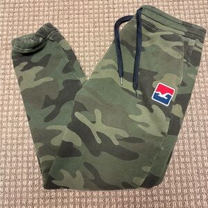 Hollister 2010 era Camouflage Joggers Sz M